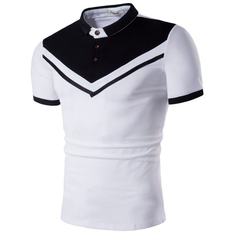 Explosive style men's polo shirt casual short-sleeved t-shirt supply in stock