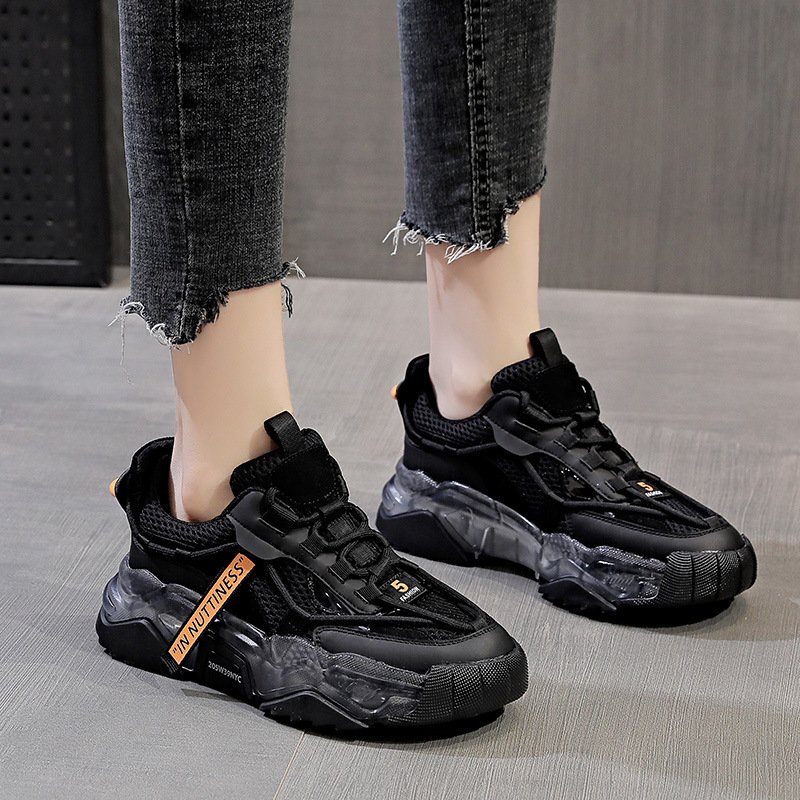 Autumn new women's casual sports shoes thick bottom breathable women's shoes trendy shoes shoes women